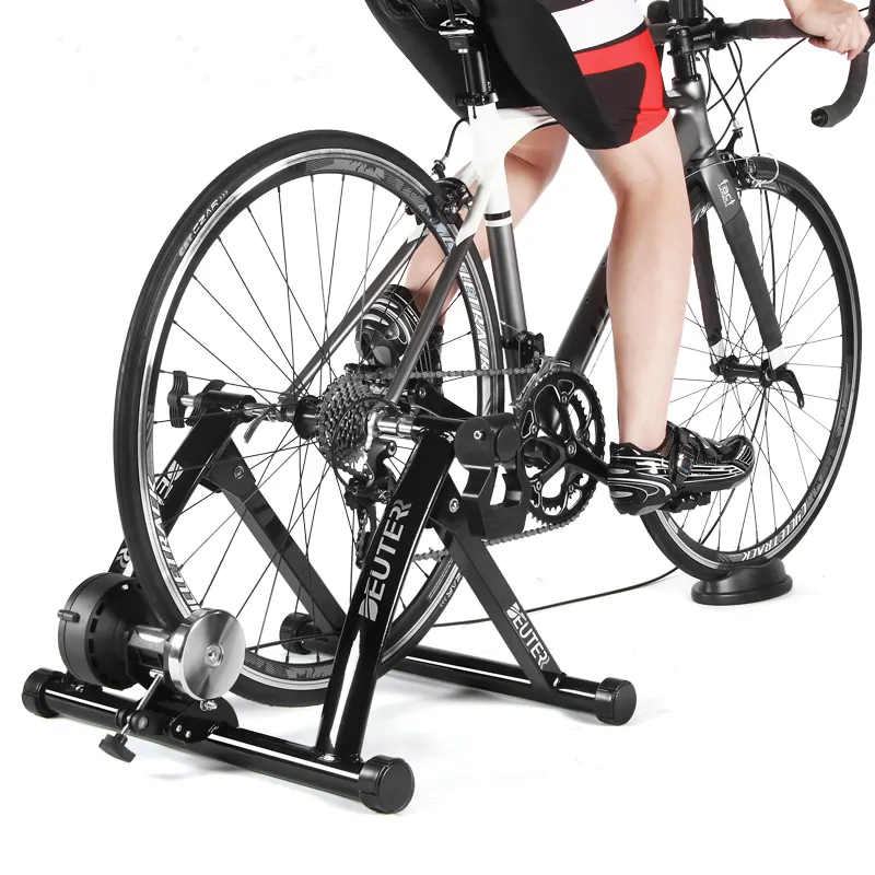 Toptan bisiklet eğitim rulo kapalı bisiklet eğitmenleri bisiklet ev eğitmeni bisiklet Roller Trainer katlanabilir