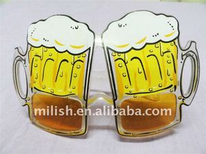 ปาร์ตี้แก้วเบียร์เทศกาล Oktoberfest แว่นตากันแดดพลาสติกแว่นตา MPG-0270