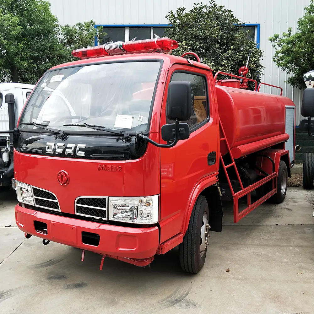 5000 litros pequeno 4x2 caminhão de bombeiros do tanque de água à venda