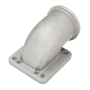 304 Stainless Steel 2.5'' 3&quot; 3.5'' Vband 90 Degree Elbow Adapter Flange Cast Turbocharger <strong>for</strong> <strong>T3</strong> <strong>T4</strong> <strong>Turbo</strong> - Product Image 2