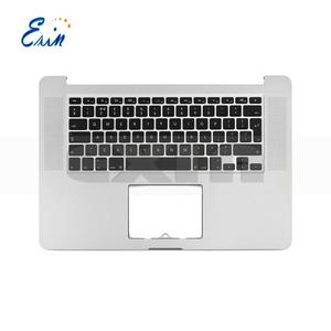 661-8311 适用于 Macbook Pro Retina A1398 2013年末 2014 Top Case With <span class=keywords><strong>Keyboard</strong></span> US 英国阿拉伯语丹麦德语俄罗斯西班牙语