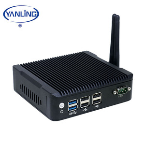 Arten von Mini-Computer IBOX-501 N5 lüfter los 2HD 1 DP Dual-Ethernet-Thin-Client für Linux - Product Image 3