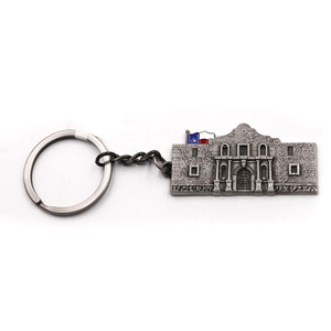 USA Souvenir TX the Alamo San Antonio <strong>Texas</strong> Flag Keychain - Product Image 1