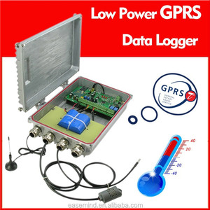 Baja Potencia GPRS registrador de datos de la estación meteorológica registrador de datos GSM registro de datos de registrador de temperatura - Product Image 2