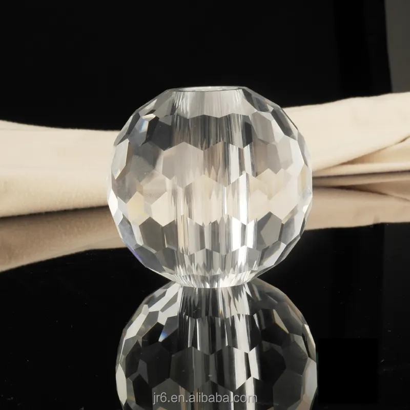 Boule de cristal personnalisé Feng shui, vente en gros, à facettes