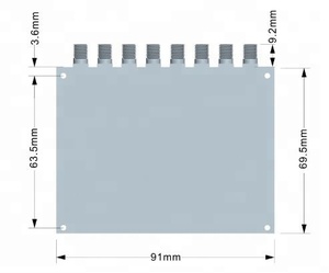 8-Port-UHF-RFID-Lesemodul RFID-Modul leser RS232/RS485/TCP/IP-Schnitts telle - Product Image 5