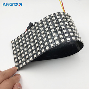 Sk6812 256 пикселей программируемая светодиодная точечная Матрица 8x32 RGB светодиодная точечная матрица