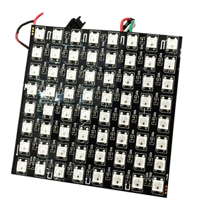 8*8 8*32 16*16 256 pixel Dot Matrix Flexible Led-anzeige Modul Panel Blatt 5 V WS2812B RGB