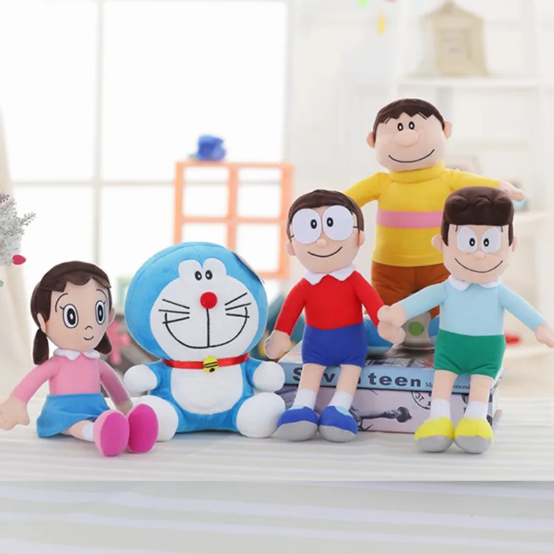 Nhân Vật Doraemon Mới Dễ Thương Nhồi Bông Doraemon Mềm Hoạt Hình Đồ Chơi Doraemon Sang Trọng