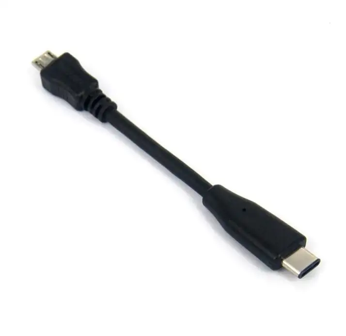 10 cm tipo C USB a Micro USB Cable OTG para DAC Digital portátil amplificador de Audio