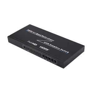 YUNZUO <strong>HDMI</strong> Quad Multi-Viewer 4x1 <strong>4</strong> in <strong>1</strong> Out <strong>HDMI</strong> <strong>Switcher</strong> 1080P <strong>HDMI</strong> Seamless Switch with IR Control - Product Image 4