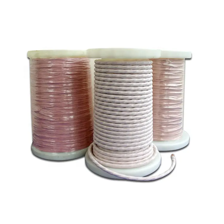 0.03mm 0.05mm 0.08mm 0.1mm 0.2mm high frequency wire Enameled Magnet Wire silk covered copper litz wire