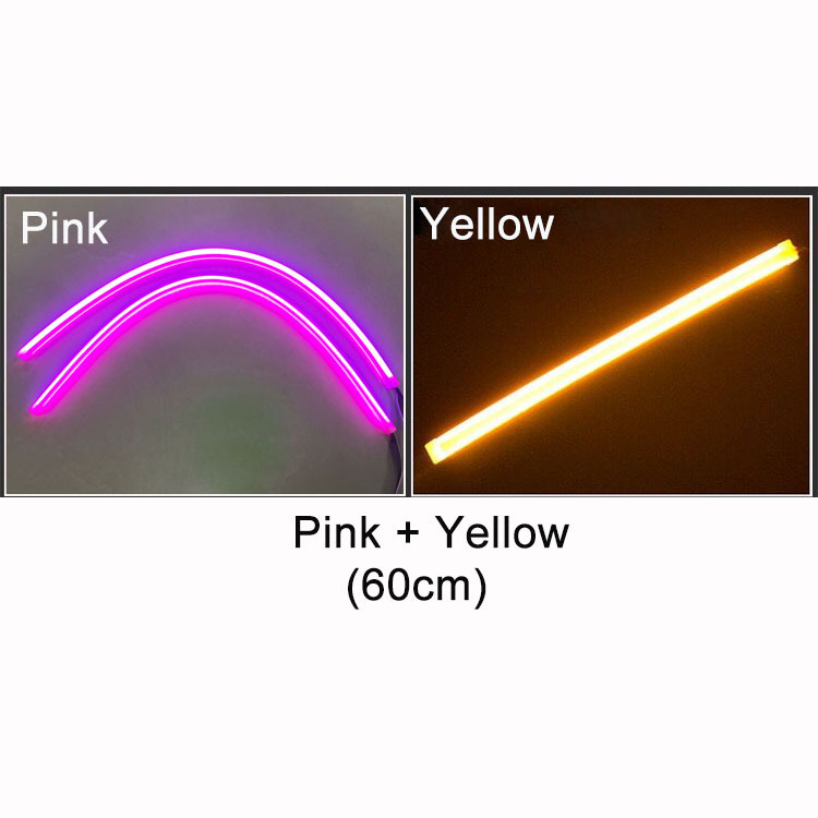 Pink+yellow(60cm)