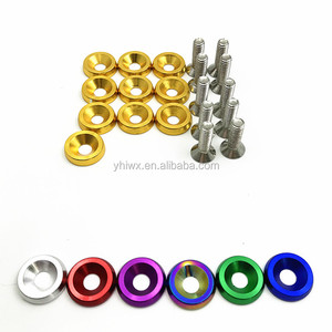 JDM Racing <span class=keywords><strong>Part</strong></span> M6ネオクロームフェンダーワッシャー