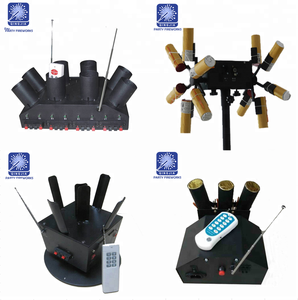 D08 8 kanal soğuk pyro elektrikli ateşleyiciler taban döndür salıncak tekerlekli kablosuz uzaktan kumanda sahne çeşme havai fişek ateşleme sistemi - Product Image 6