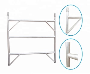 De aluminio de andamios fácil andamio móvil para construcción de la casa
