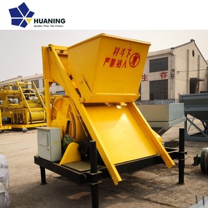 מערבל בטון נייד עם קיבולת 350l הכוללת רכיבי ליבה-משאבה ומנוע