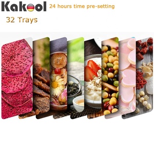 Tốt Nhất Thép Không Gỉ Thịt Bò Khô Nhà Sản Xuất Lớn Thương Mại Thực Phẩm Dehydrator 32-Khay Điện Máy Sấy Thực Phẩm 24-Giờ Hẹn Giờ - Product Image 5