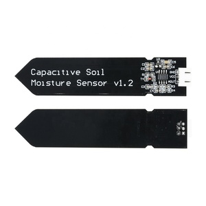 Sensor de humedad de suelo capacitivo analógico, V1.2 3,3 ~ 5,5 V, resistente a la corrosión, con interfaz de gravedad de 3 pines, Raspberry