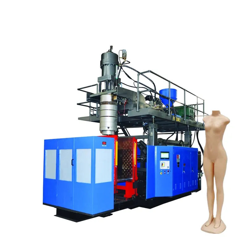 Maken plastic mannequins vrouwelijke mannelijk lichaam model blow molding machine prijs