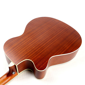 Guitarra acústica elétrica viagem, 3/4 tamanho pequeno 36 polegadas mini viagem