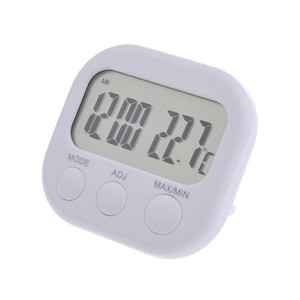 Mini Electronic <strong>Thermometer</strong> <strong>with</strong> Alarm Clock Maximum Value <strong>Memory</strong> <strong>Function</strong> Kitchen <strong>Thermometer</strong> CF Switch - Product Image 1