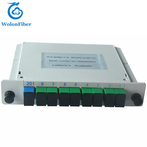 <strong>1</strong> <strong>Input</strong> 8 <strong>Output</strong> Fiber Optic Insert Typer PLC <strong>Splitter</strong> 1X8 Plugin PLC <strong>Splitter</strong> with Adapter SC APC 1x8 plc <strong>splitter</strong>