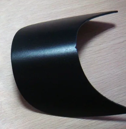 Visor de plástico