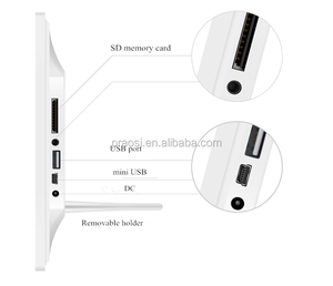 High Resolution 10'' Digital Photo Frame Video/<strong>movie</strong> <strong>Download</strong> - Product Image 6