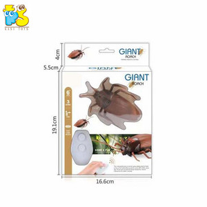 Trẻ Em Nhựa Đài Phát Thanh Đồ Chơi Điều Khiển Hồng Ngoại Điều Khiển Từ Xa Khổng Lồ Roach 3CH Mô Phỏng Động Vật Gián Đồ Chơi - Product Image 3