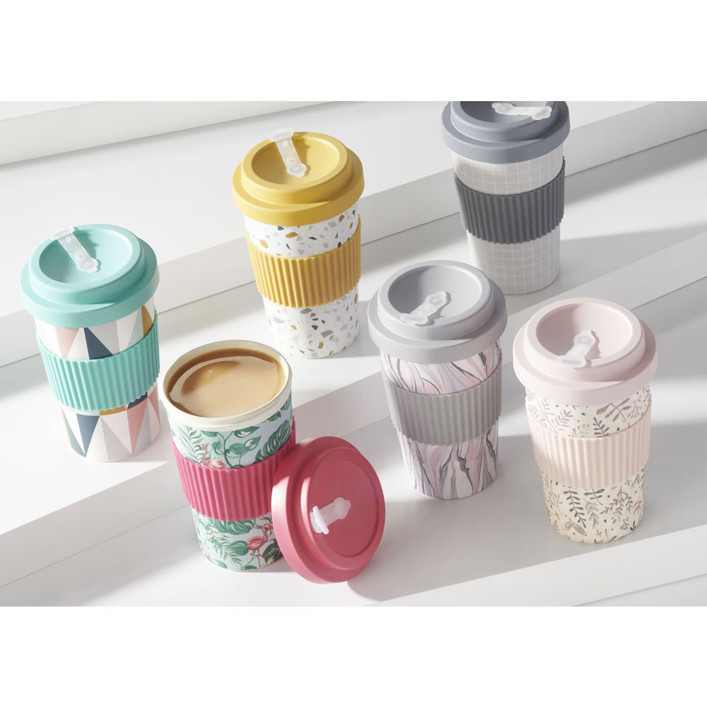 Fashion Decal Printing  cheap disposable coffee cups folding cup bamboo fiber cup bamboo fiber 250ml