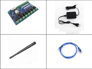 USR-IO88 Remote Control Access <strong>Wifi</strong> board switch for door gate light Ethernet Relay Board controller 8 <strong>Inputs</strong> and 8 <strong>Outputs</strong> - Product Image 3