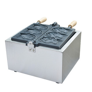 全自動タヤキマシンサプライヤー3匹の魚を含むタイヤキアイスクリームコーンマシン - Product Image 4