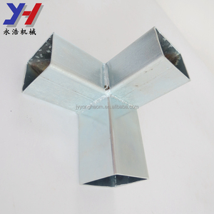 Pipe Fitting Customized Aluminum square Tube Corner Connector in 3 Way for <strong>Makeshift</strong> House - Product Image 5