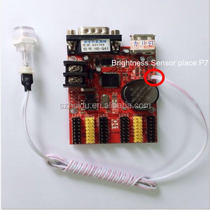 Usb и rs232 последовательный p10 светодиодный дисплей модуль управления карта Q41