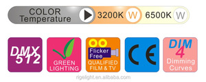 180W <strong>LED</strong> 9 DMX Channels <strong>LED</strong> Profile Light-RGBW for Wedding Events - Product Image 4