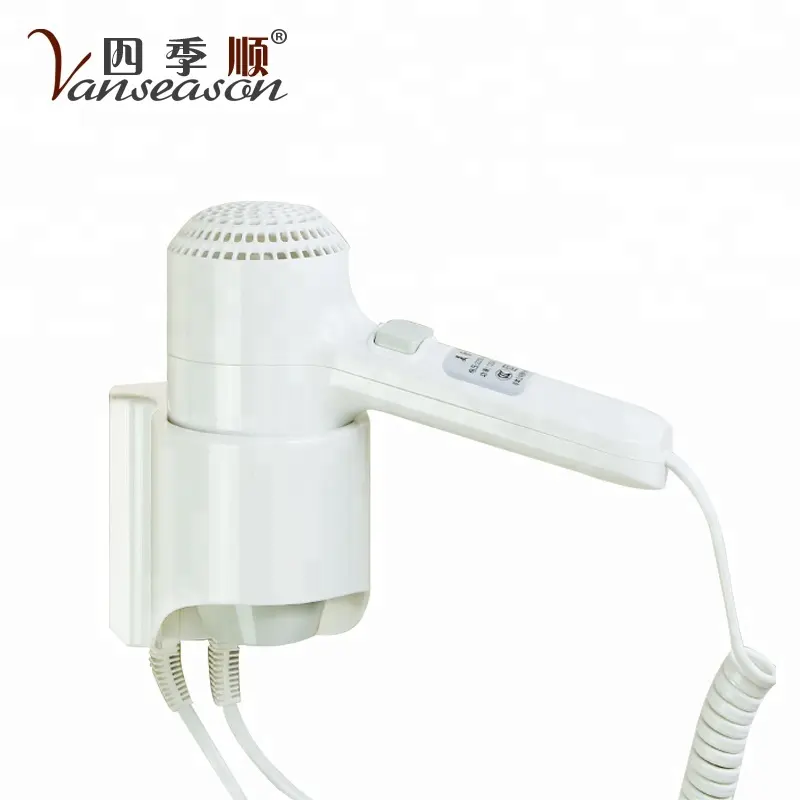 1200W-1600W High Quality hotel wall mounted ABS hair dryer