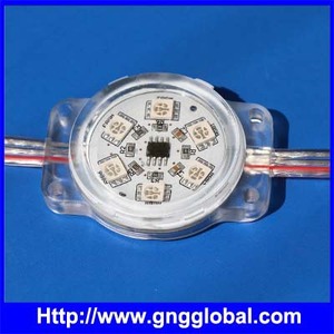 6 шт. SMD5050 DMX или IIC управление RGB светодиодный модуль умный пиксель RGB свет - Product Image 3