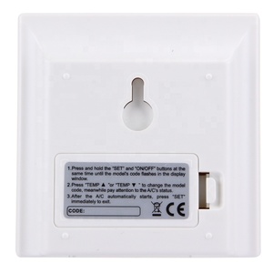 K-650E LCD <span class=keywords><strong>Universal</strong></span> Air Conditioner di Controllo Remoto Retroilluminato A LED A Parete di Controllo AC