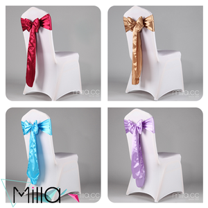 งานตกแต่งราคาถูกผ้าคาดเอวซาติน - Product Image 3