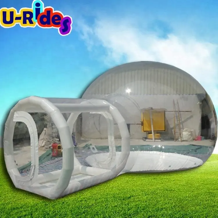 Gran oferta 2023, casa de diversión de burbujas transparentes, parte inflable, carpa, cúpula de globo inflable para fiesta o camping