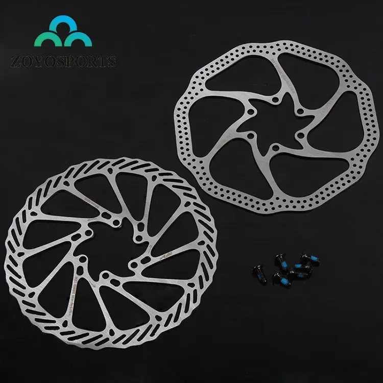 Велосипедный тормозной ротор ZOYOSPORTS 160 мм 180 мм, дисковые тормозные роторы для горного велосипеда, ротор для горного велосипеда с болтами