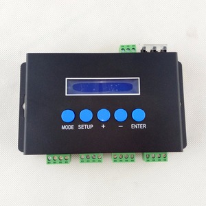 BC-204 4 канала пиксель света управлением DMX Ethernet для DMX SPI ucs1903 2904 пиксель света светодиодный контроллер ws2811 конвертер - Product Image 4