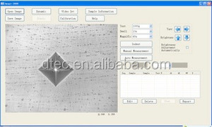 DTEC DHV-30D דיגיטלי גדול מסך ויקרס קשיות Tester שולחן עבודה סוג עבור מתכת קשיות מבחן במעבדה