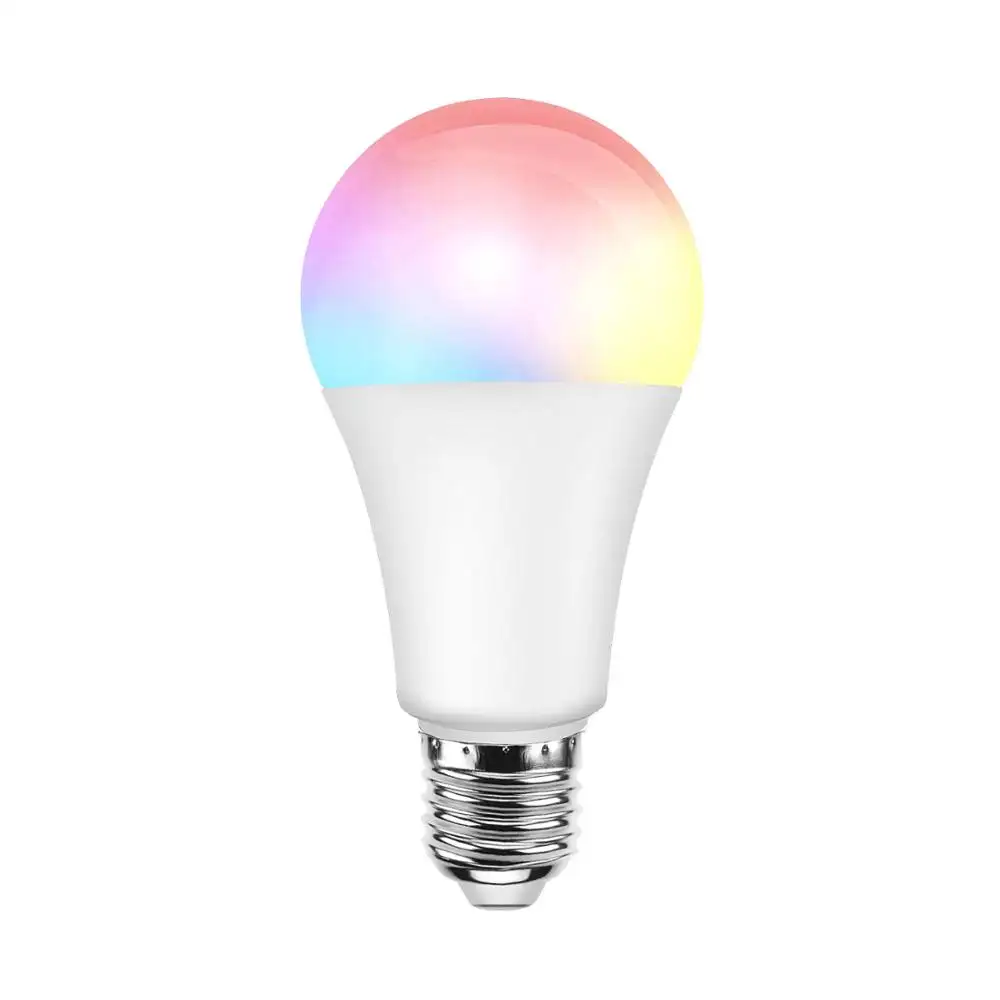 Fabrik liefern Neueste Energy Saving smart led-lampe RGB + WEIß glühbirne led smart ladung e27 APP fernbedienung wifi led-lampe
