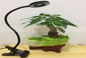 SLINYA 10W <span class=keywords><strong>LED</strong></span> เติบโตไฟหมุนได้ 18 SMD สีแดงสีฟ้า AC100-240V หลอดไฟพืช