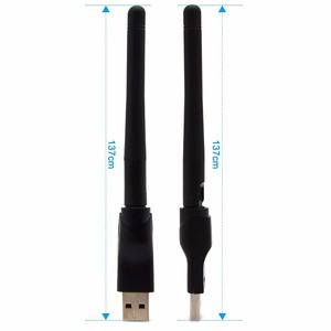 Rt5370 ăng-ten bên ngoài Wifi USB Adapter cho <span class=keywords><strong>IPTV</strong></span>,<span class=keywords><strong>Set</strong></span> <span class=keywords><strong>Top</strong></span> <span class=keywords><strong>Box</strong></span> <span class=keywords><strong>Freesat</strong></span> <span class=keywords><strong>V7</strong></span> HD - Product Image 1