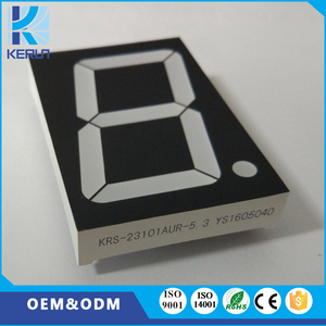 2.3 Inch Large Size FND Module High Brightness 10 Pins 2.3 Inch 7 Segments <strong>Led</strong> Display Screen - Product Image 4