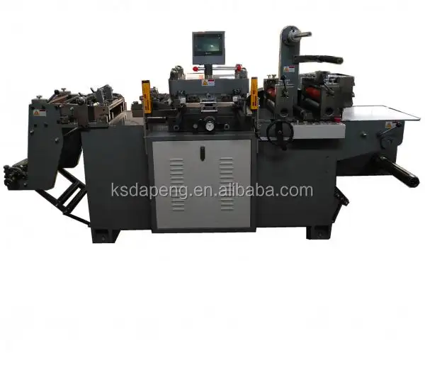 Flatbed High Speed Printed Label Die Cutting Machine Hot Stamping Foil Machine about 6.0kw ±0.50mm 320 Mm 500mm 300 Cuts/minute