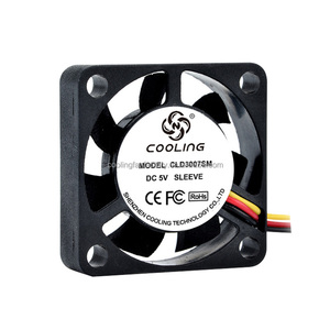 <strong>30mm</strong> Axial <strong>Fan</strong> 30x30x7mm DC 5V 12V Cooling <strong>Fan</strong> - Product Image 2